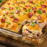 Cheesy Bacon Ranch Chicken Bake keto-friendly dish