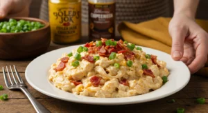 Creamy Spicy Pepper Jack Chicken served on a plate