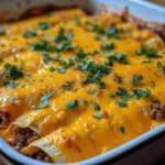 Breakfast Enchiladas with Sausage and Bacon