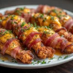 Crack Chicken Tenders crispy bacon-wrapped recipe