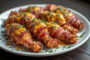 Crack Chicken Tenders crispy bacon-wrapped recipe