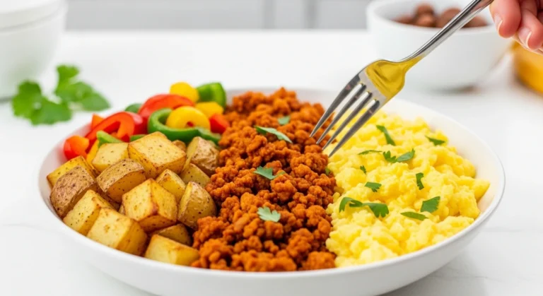 Spicy Chicken Breakfast Meal Prep Bowls