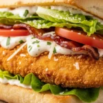 Crispy Chicken Caesar Sandwich