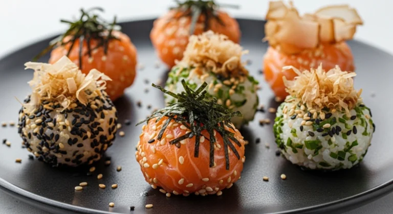 Salmon Sushi Balls