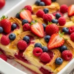 Overnight Berry Breakfast Casserole