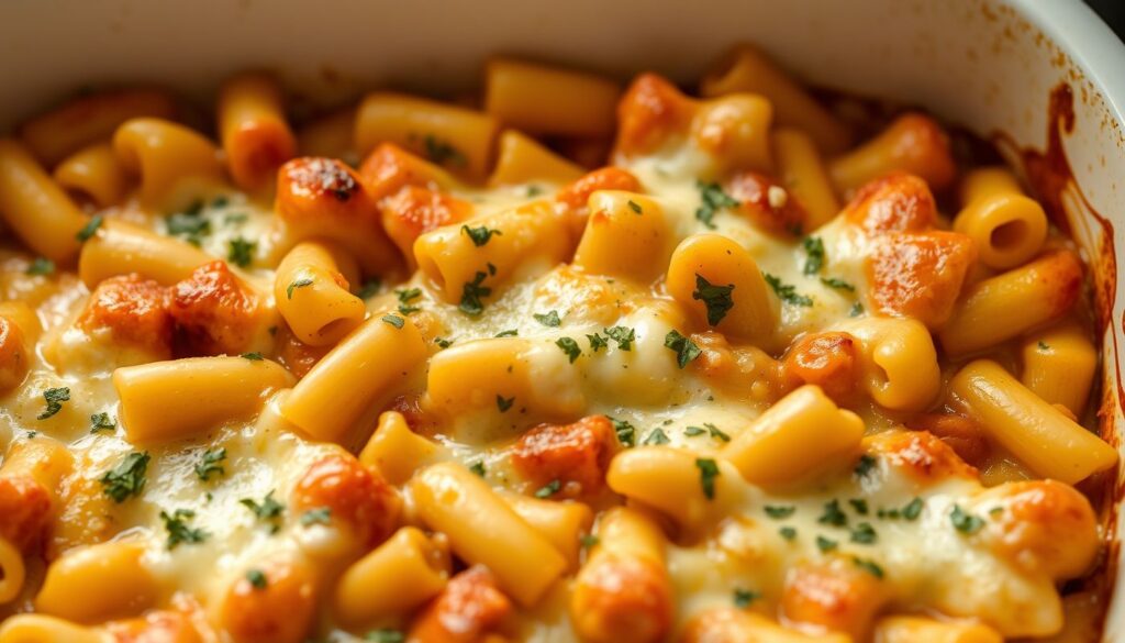 Viral TikTok-style baked ditalini pasta