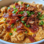 crack chicken instant pot recipe with bacon and cheese