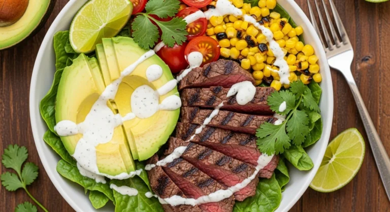 Southwest Steak and Avocado Bowl Recipe