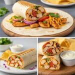Serving Chicken Chipotle Ranch Burrito