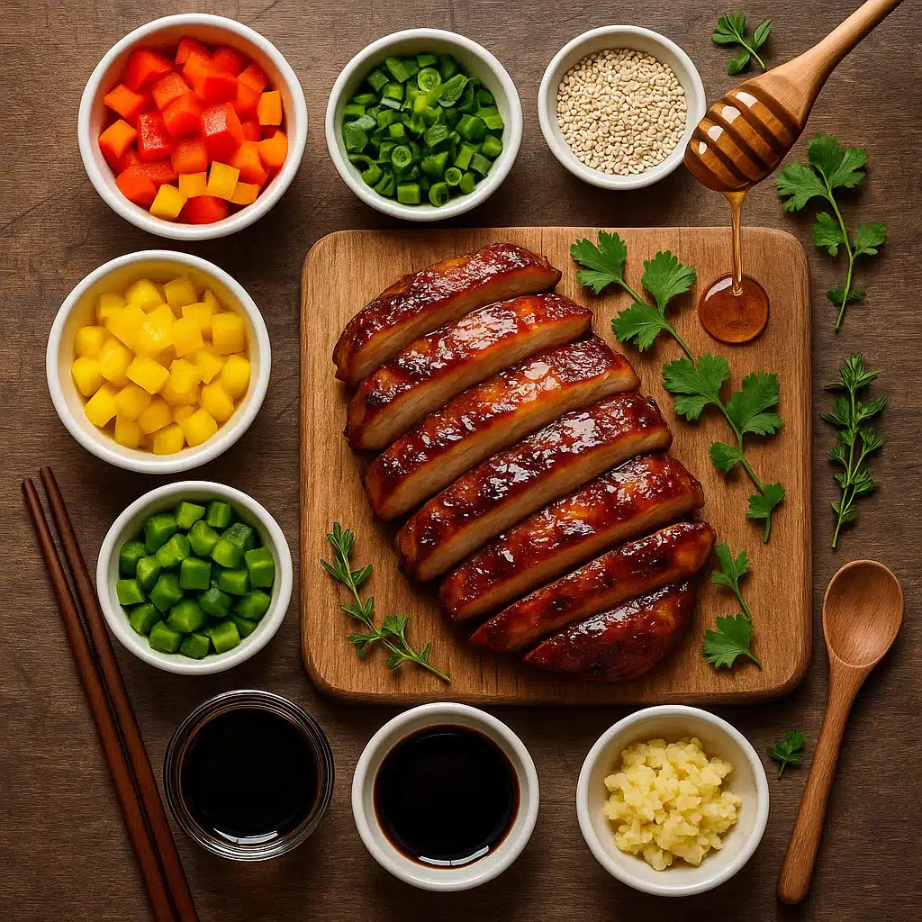 Cranberry Chicken Salad ingredients