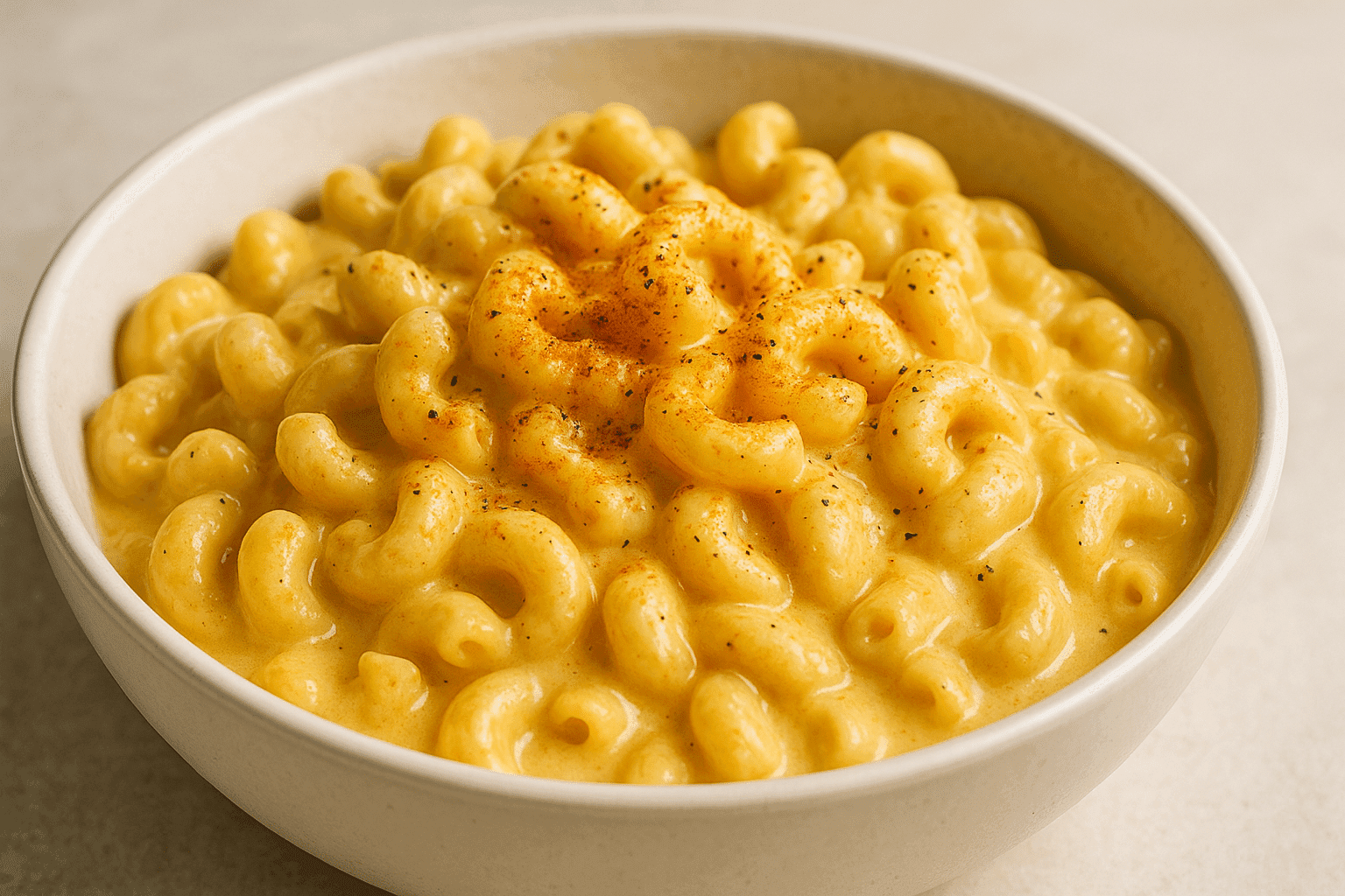High protein pasta creamy mac and cheese recipe