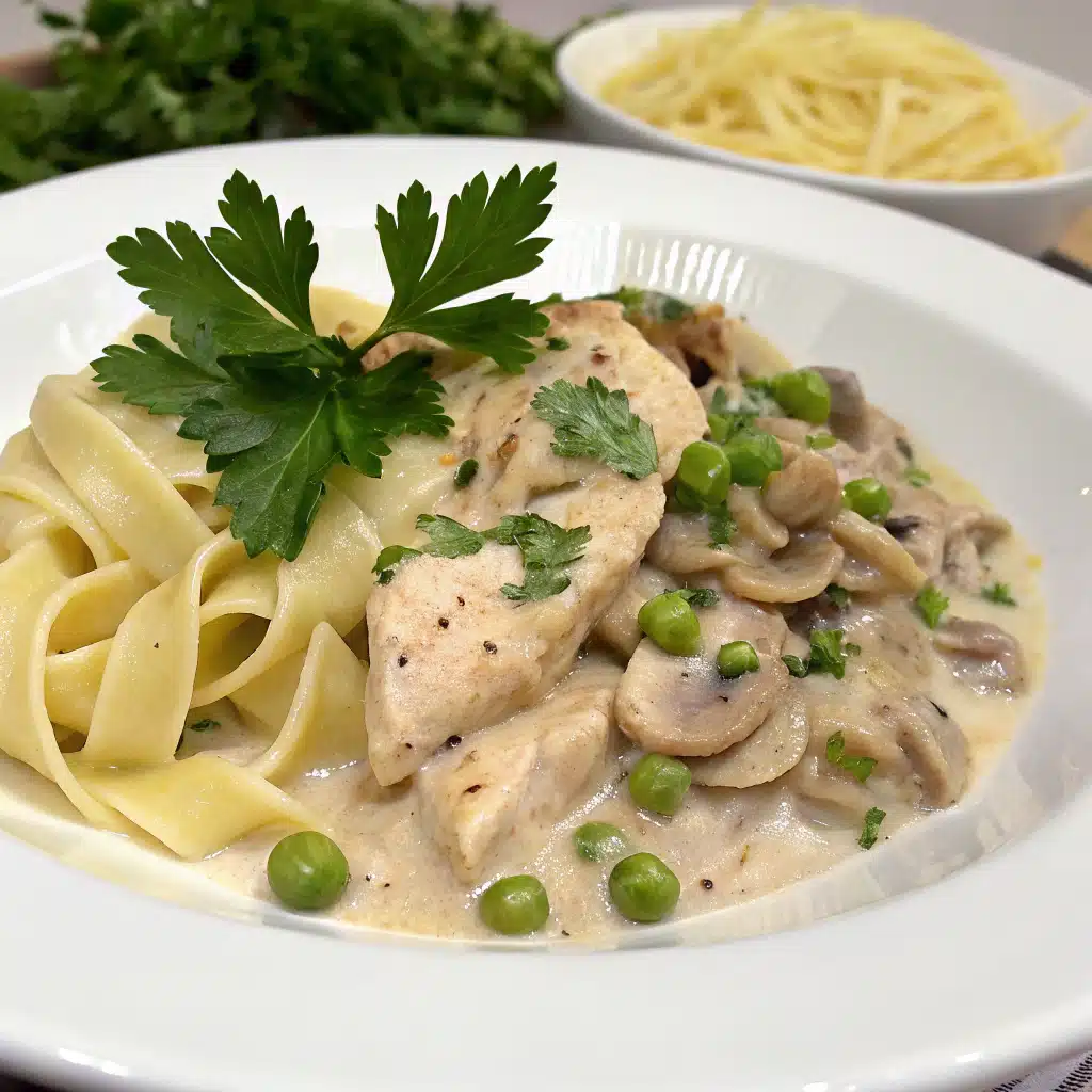 Chicken à la King Serving