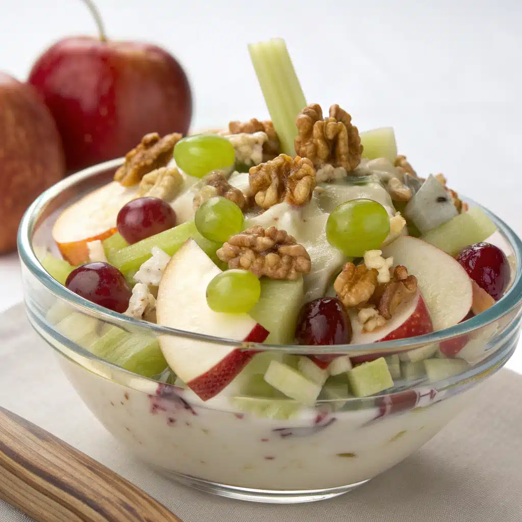 Apple Waldorf Salad Serving
