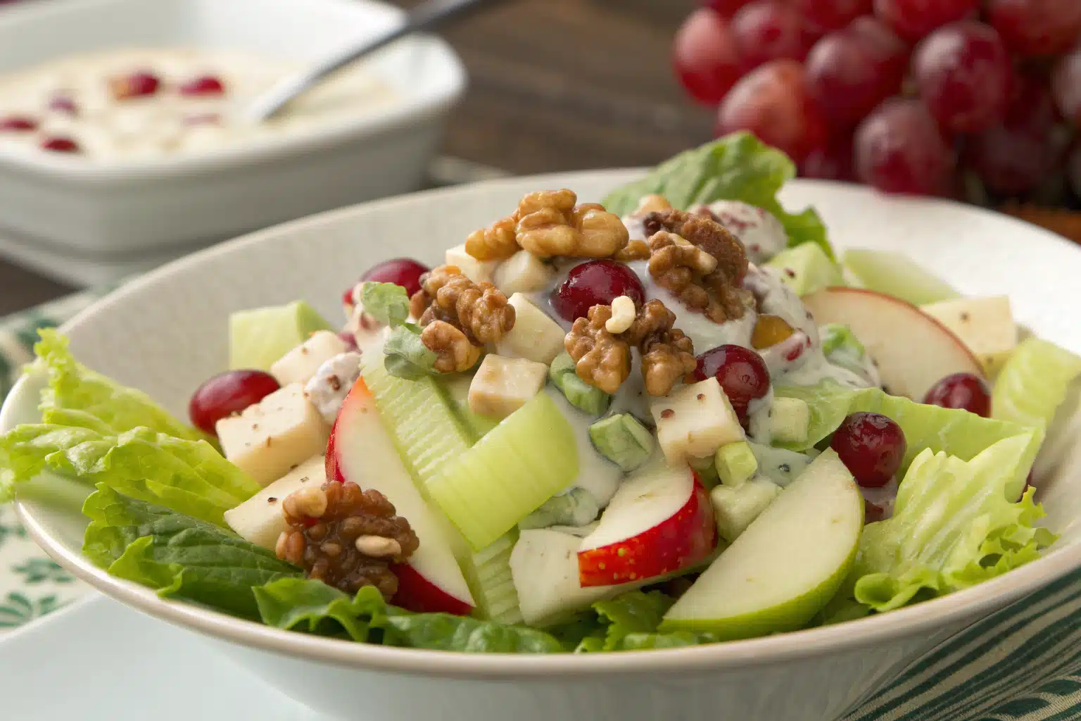 apple waldorf salad featured image