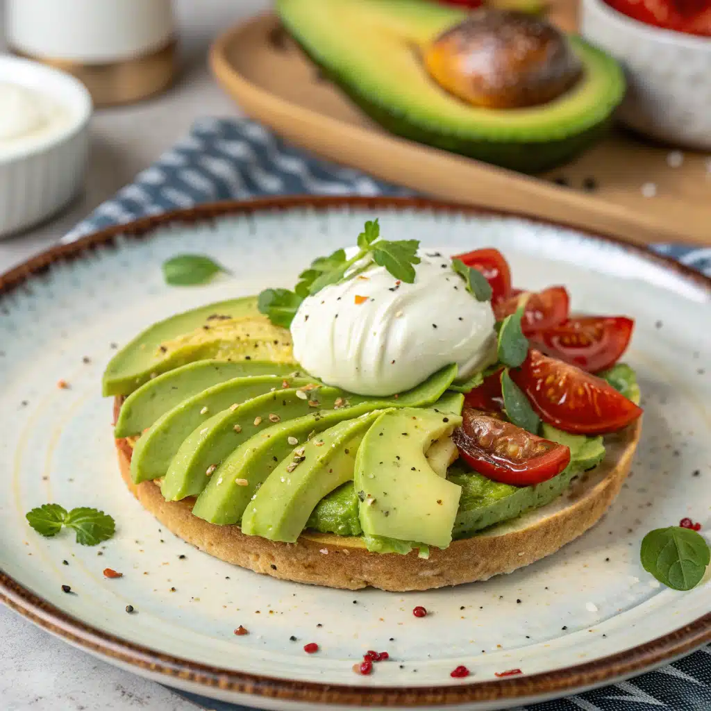 Avocado mayo serving