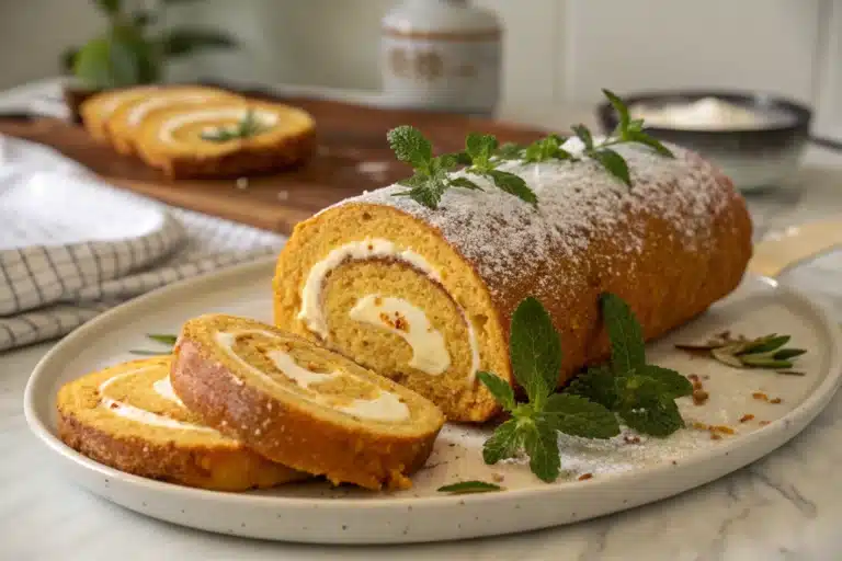 best pumpkin roll recipe featured image