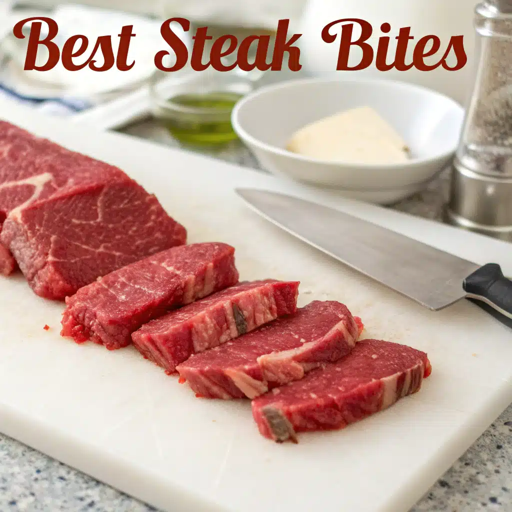 Best steak bites first step