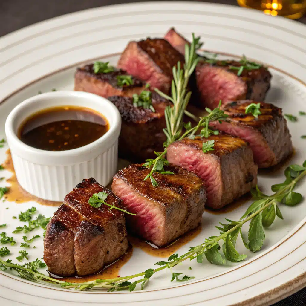 Best steak bites serving