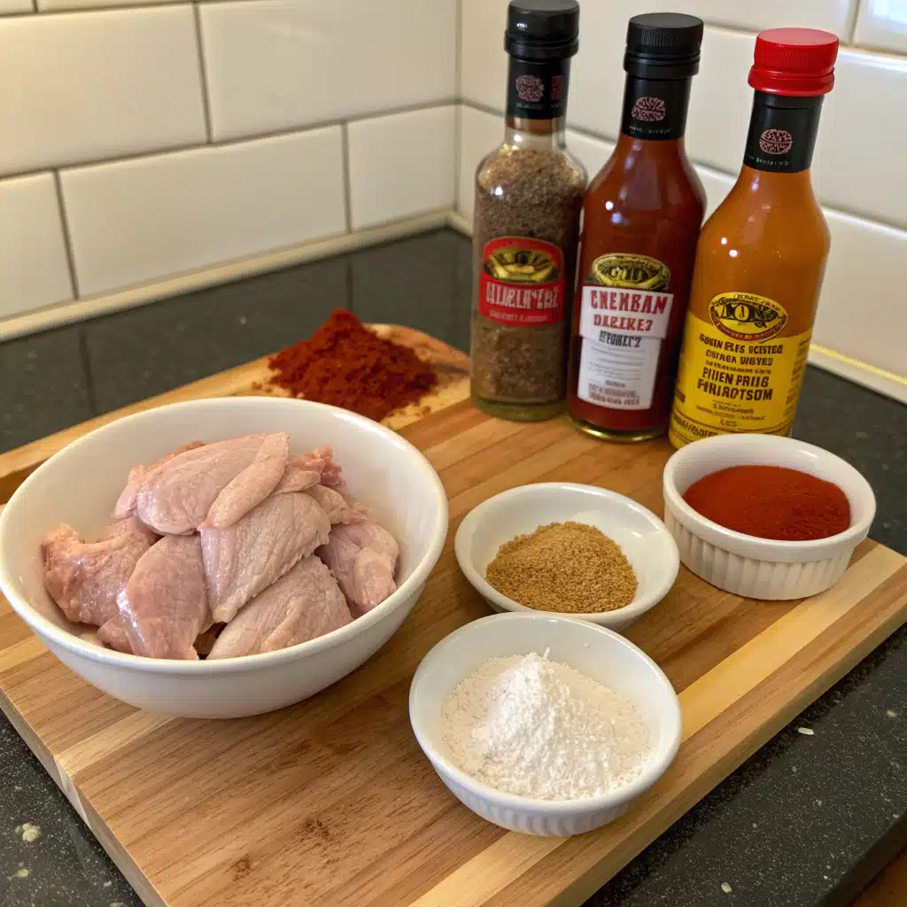 Boneless wings recipe ingredients