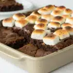 brownies with marshmallows featured image