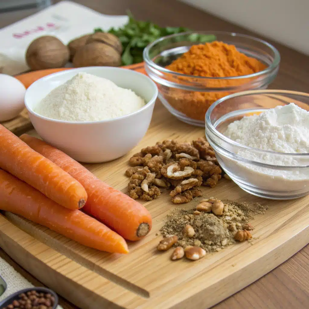 carrot cake recipe ingredients