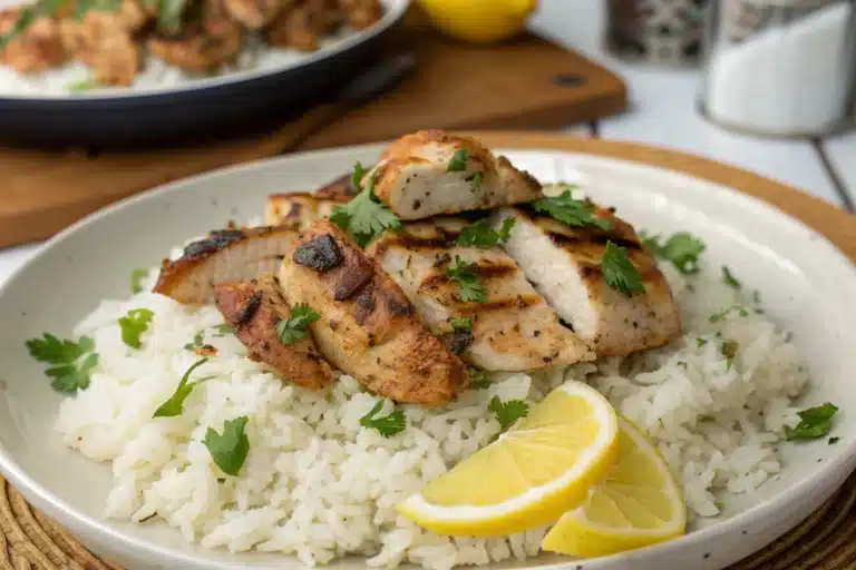 chicken over rice featured image