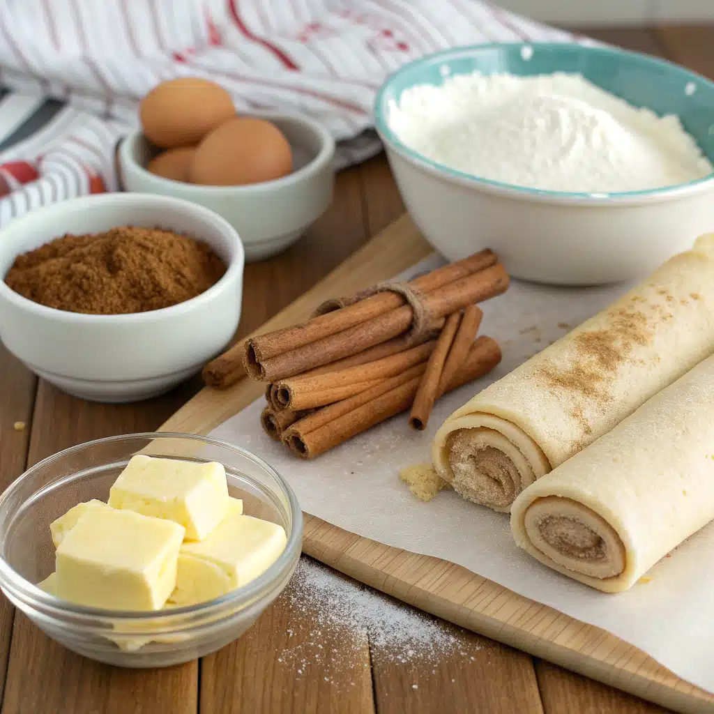 cinnamon roll pancake ingredients