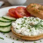 cottage cheese bagel recipe featured image