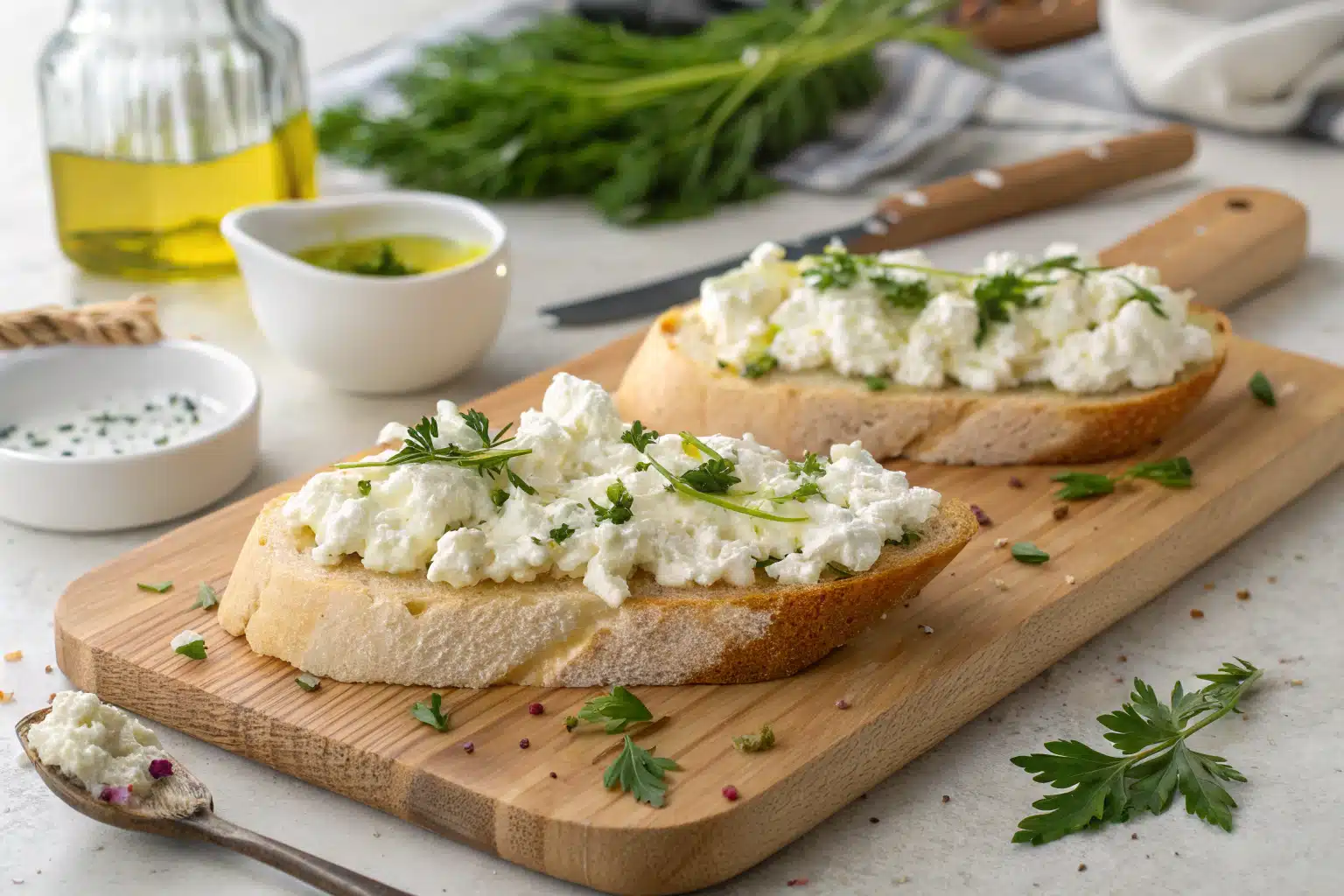 cottage cheese bread recipe featured image