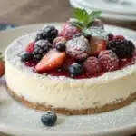 cottage cheese cheesecake featured image