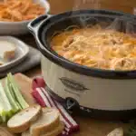crockpot buffalo chicken dip featured image
