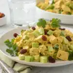curried chicken salad recipe featured image