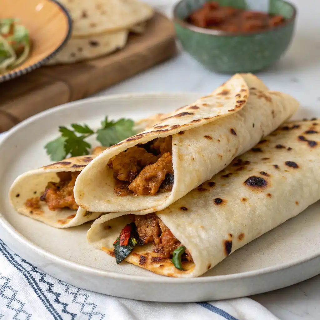 Flour tortilla recipe serving