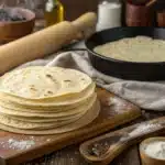 flour tortilla recipe featured image