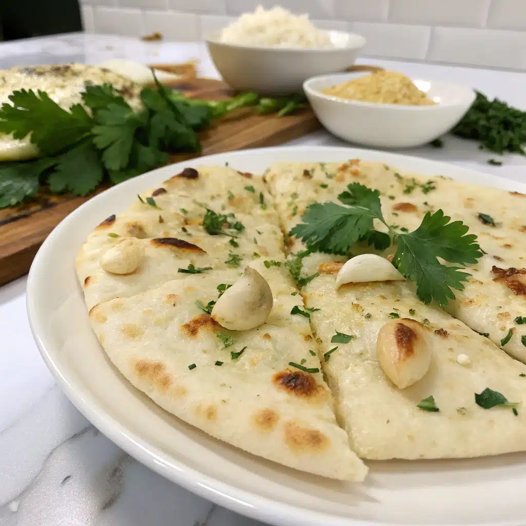 garlic naan recipe Serving