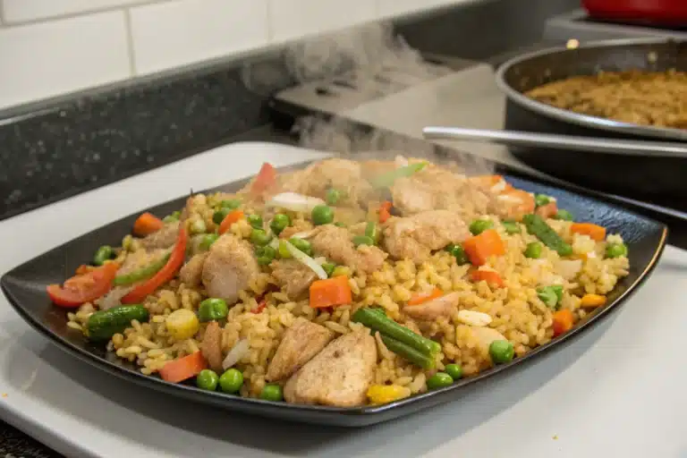 hibachi fried rice recipe featured image