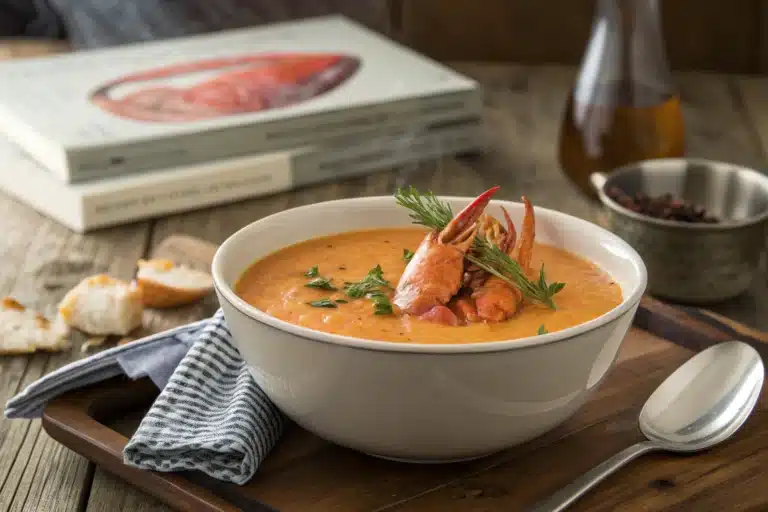 lobster bisque recipe featured image