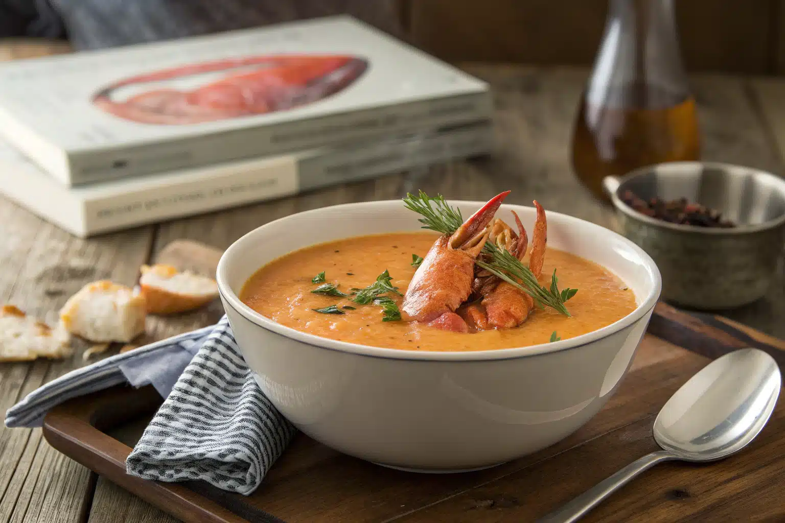 lobster bisque recipe featured image