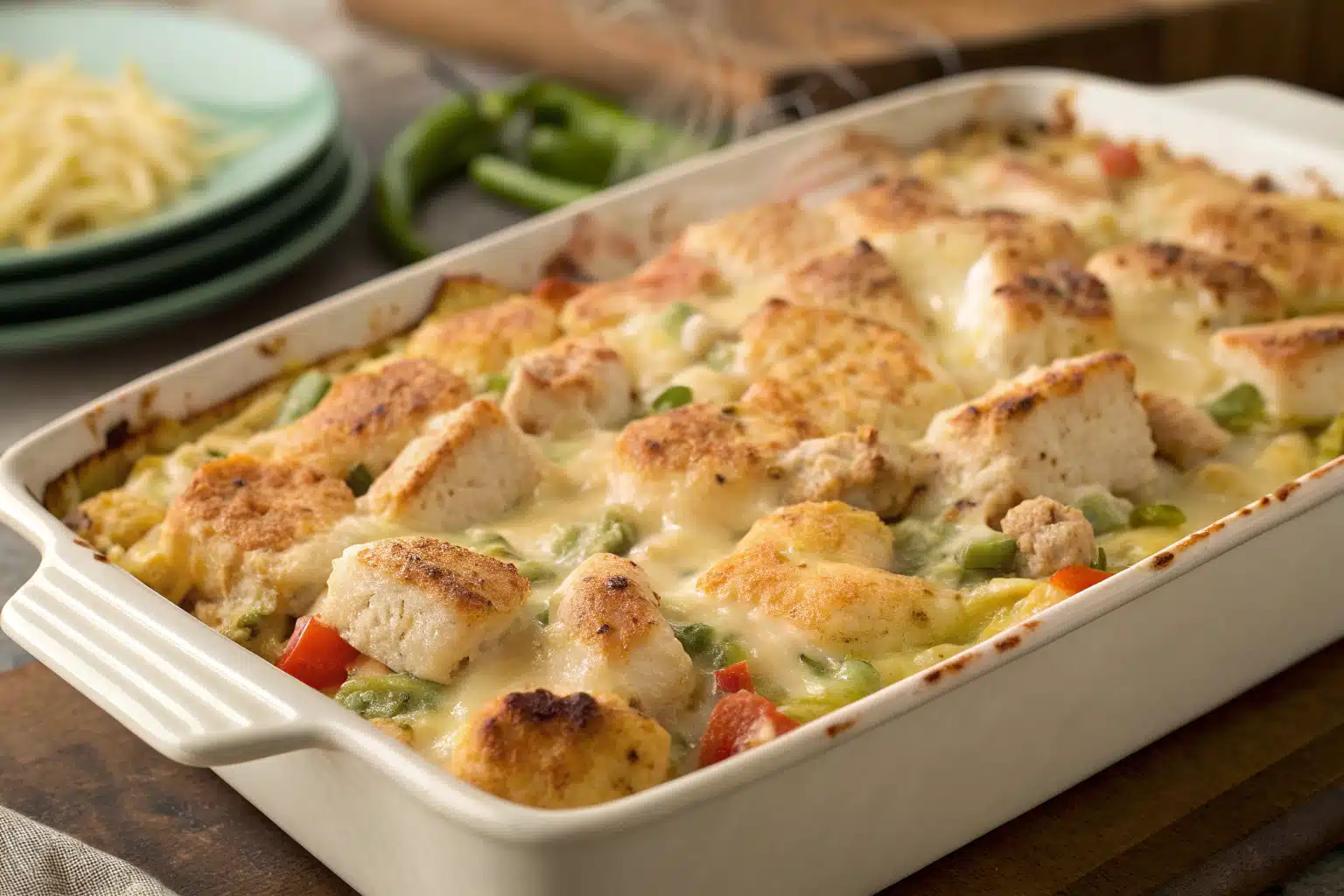 million dollar chicken casserole featured image