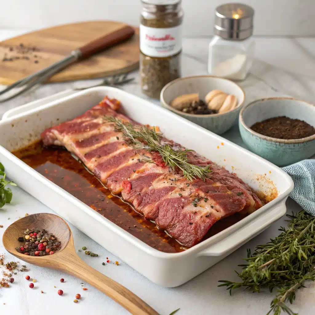 oven baked ribs First Step