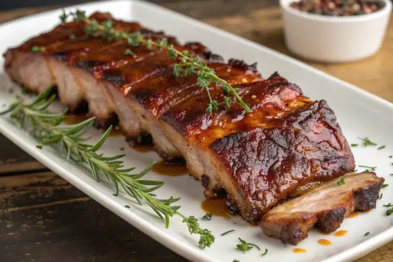 oven baked ribs featured image