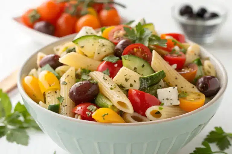 pasta salad recipe featured image