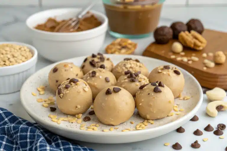 peanut butter balls recipe featured image