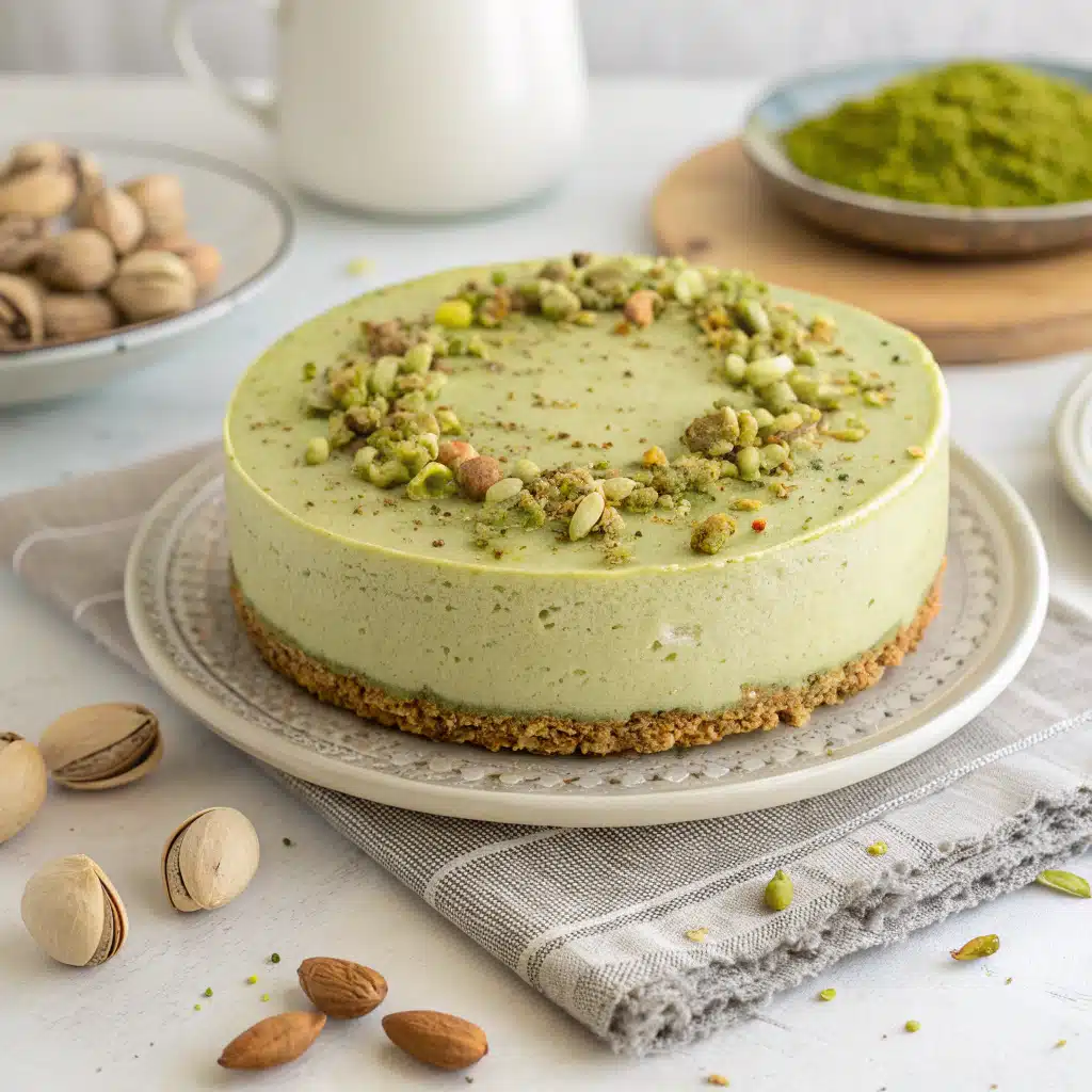 pistachio cake recipe Serving