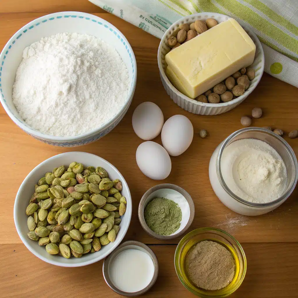 pistachio cake recipe ingredients