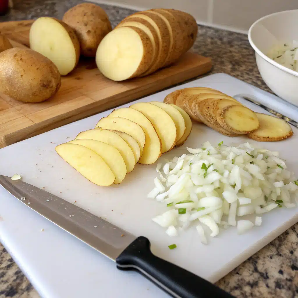 potato taco First Step