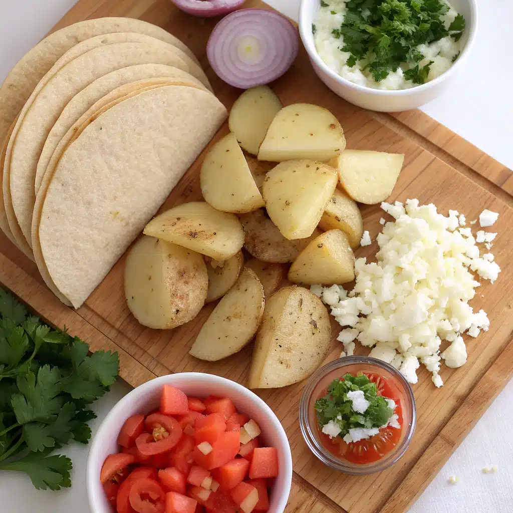 potato taco ingredients