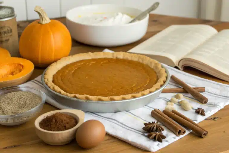 pumpkin pie recipe featured image