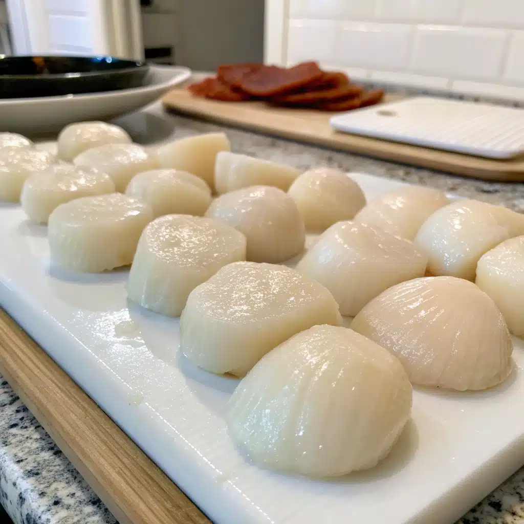 scallops recipe First Step