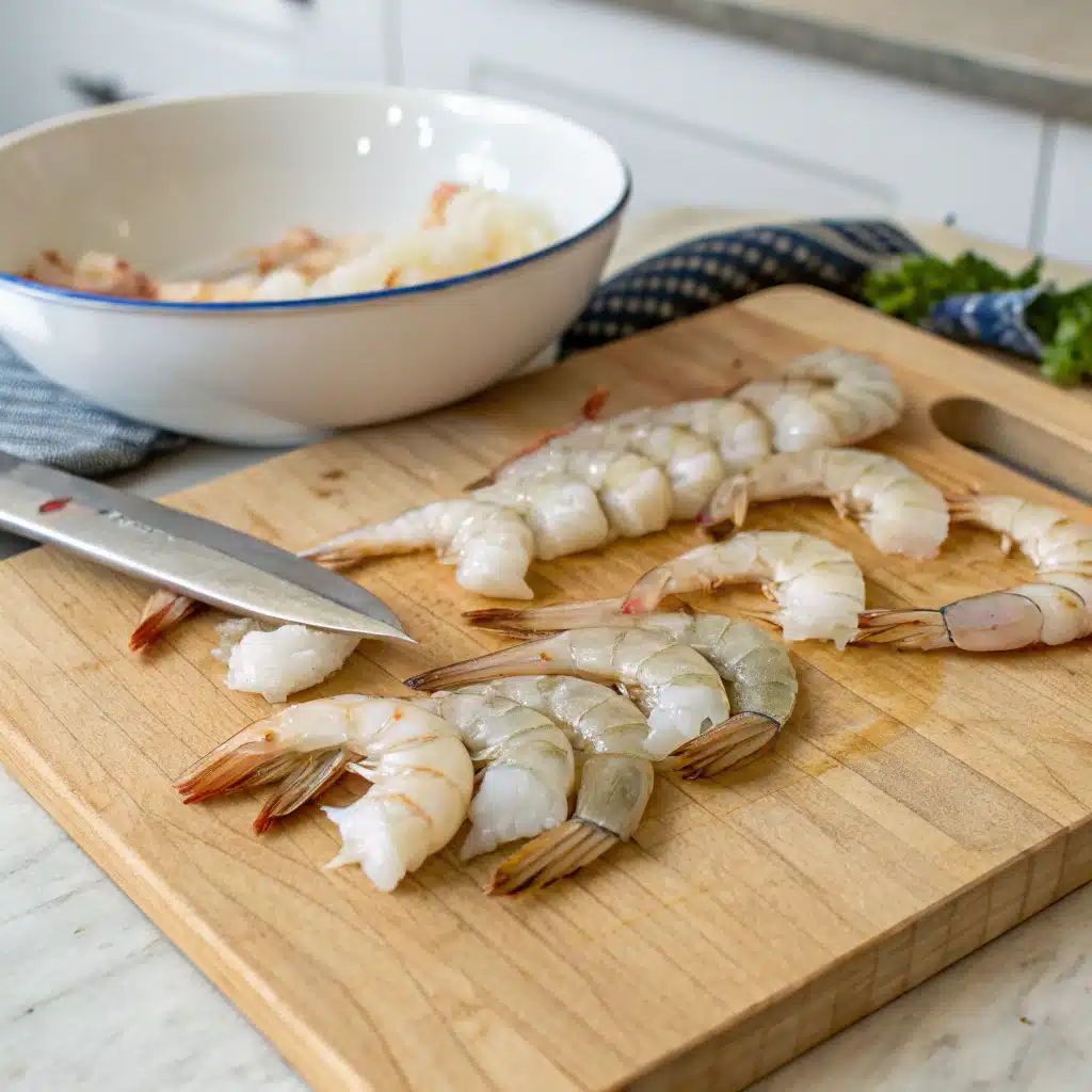 shrimp salad recipe First Step